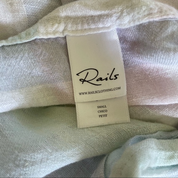 Rails soft pastel plaid button down - Picture 7 of 9